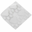 4PCS Personality Funny Dog Paws Paw Pattern Creative Walk Footprints Sticke I8K1