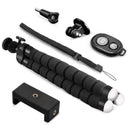 Phone Tripod, Portable And Adjustable Camera Stand Holder With Wireless Rem E6I7