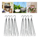 8Pcs 3 Point Metal Flower Pot Planter Basket