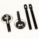 Bonnet Pin Lock Kit Vehicle Latch Hood Catch Key Locking Kit For Racing Sport