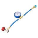 Car Air Conditioner M14 R134a Refrigerant Pressure Gauge Replenishment Meas A9H2