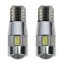 2pcs T10 W5W 5630 6SMD LED Car Width Light Bulbs Dash Board Lights