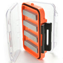 Double Side Waterproof NPcket Fly Fishing Box Slid Foam Insert Hold 170 Flie FT