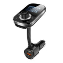 1.44" LCD Screen Bluetooth4.1 FM Transmitter W/Voice Navigation Music Player
