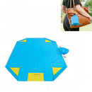Outdoor Three-In-One Raincoat Multi-Function Outdoor Beach Mat Waterproof C
