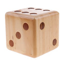 Six Dice Spot Dice 90mm Game Dice Wood Made For Jumbo Party Role Play Game