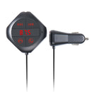 Quelima Car  MP3 Player FM Transmitter Charger Hands-free Call  Black