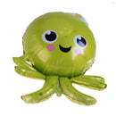 4pcs Marine Animal Fish Aluminum Film Balloons Kids Birthday Party Decor