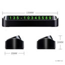 Car Temporary Stop Sign Telephone Number Plate For Car Moving Concealed Pro