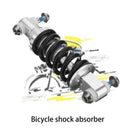 Rear Suspension Damper Spring Shock Absorber 450LBS/in Mountain Bike MTB Bi D6O7