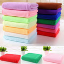 Microfibre Cotton Bath Towel Sports Travel Camping Gym Lightweight 30x70cm JR