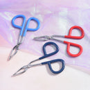 Scissors Flat Tip Eyebrow Tweezers Clamp Clipper Eyebrow Removal Makeup Too JR