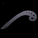 2pcs Useful Comma French Curve Metric Ruler for Tailoring Dressmaking Craft