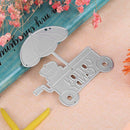 Umbrella DIY Cutting Dies Stencils Scrapbooking Embossing Craft Album Card