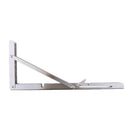 304 stainless steel Folding Shelf Bench Table Bracket for Marine Boat RV 16"