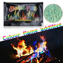 Multicolor Fire Magic Tricks Powder Flame Dyeing Outdoor Bonfire Party Supplies
