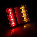 Waterproof 8 LED Trailer Light Rear Tail Lamp 12V DC Car Truck Boat Caravan 3C