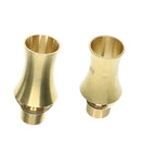 4 Pieces 1/2 & 3/4 Brass Water Fountain Nozzle Spray Pond Cascade Cedar Flow