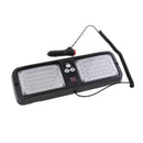 White+Red 86 LED Flashing Light Car Truck Windshield Warning Emergency Lamp