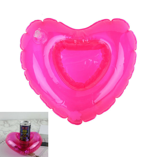 1x Floating Mini Pool Float Inflatable Bottle Holder Cellphone Cup Drink Hold â„–[