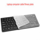 Black Ultra-thin Quiet Small Size 78 Keys Mini Multimedia USB PC Laptop Keyboard