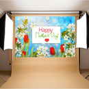 Party Decor Mother Day Theme Background Cloth Photography Props Studio Backdrop