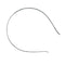 10Pcs 3mm Blank Headbands Metal Hair Band Lots DIY Accessories Black