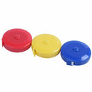 3pcs Retractable Tape Measure 150cm Rule Tailor Sewing Tape Ruler Red & Yel K5N6