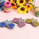 3pcs DIY Full Drill Diamond Painting Hair Clip Butterfly Women Girl Hairpin