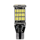 T15 W16W LED Car Reverse Turn Signal Parking Light Bulb 4014 45SMD Bulb White