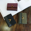 Matte Leather Small Women Wallet Mini Womens Wallets And Purses Short Femal B8K3