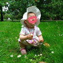 Baby Summer Outdoor Bucket Hat Children Floral Print Cap Sun Beach Cap Love
