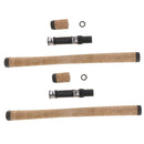 2Set DIY Fishing Rod Building or Repair Composite Cork Handle Spinning Reel Seat