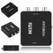Mini 1080P HDMI Composite to RCA Audio Video AV CVBS Converter Adapter For HD B6
