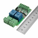 Modbus-rtu 2-way relay module Output 2 input channel switch TTL / RS485 com