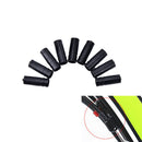 100x 4mm Bike Bicycle Cycling Brake Cable Crimps Housing Plastic End Tips Cap %ã€Š