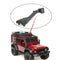 Black Rubber Snorkel for 1/10 RC Crawler Car Traxxas TRX-4 Defender TRX4 Ts M3O1