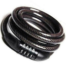 Cycling Security 4-Digit Combination Password Bike Cable Chain Bicycle Lock O4J0