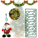100pcs S Shaped Hook Xmas Plastic Hanging Hooks Hangers For Christmas