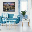 Painting By Numbers Kit DIY Palace Hand Painted Canvas Oil Art Picture Gift