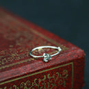 1Pc Surgical Steel Nose Ring Rhinestone Bone Stud Body Piercing Jewelry Deluxe