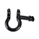 3/4" D Ring Bow Shackle Isolator 4.75 Ton Breaking Strength For Vehicle Recovery