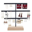 Fashion 52 Hook Earring Jewelry Organizer Earring Organizer Hanging Holder NF8H3