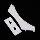 10Pcs Plastic Photo Frame Backs Pedestal Holder Stand Display Racks White