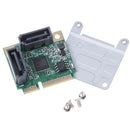 Mini PCI-E PCI express to SATA 3.0 converter hard drive extension card 2 porME