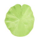 5 Pcs Aquarium Fish Tank Green Lotus Leaf Plastic Floating Decor 5.5" Dia U1J1