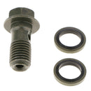 Metric 10mm M10 X 1.25mm Banjo  With 2 Pieces Washers