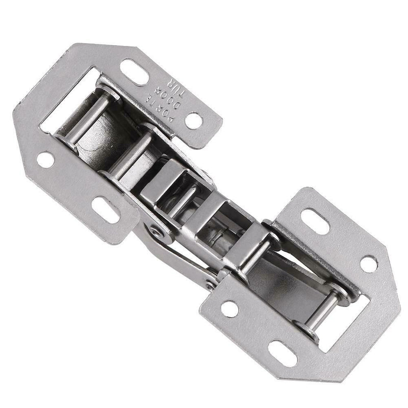 10pcs 3in Bridge Shaped Spring Frog Closet Cabinet Door Hinges No Drilling  A