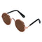 Lovely Dog Cat Glasses Pet Eye Protection Sunglasses Photos Props (Brown) A