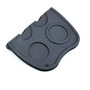 Nonslip Silicone Coffee Tamping Corner Mat Espresso Tamper Mat Black Double